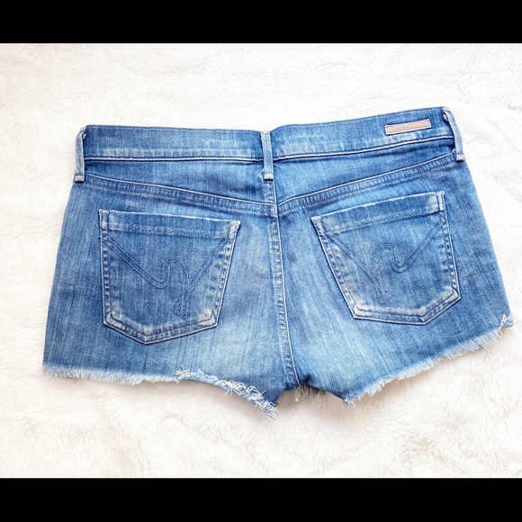 Citizens of Humanity Cutoff Denim Shorts - Picture 8 of 8